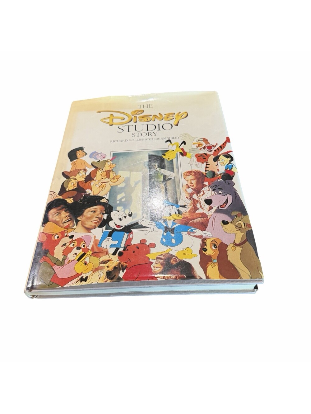 Vintage The Disney Studio Story Hardcover Book Richard Holliss Brian Sibley 1988